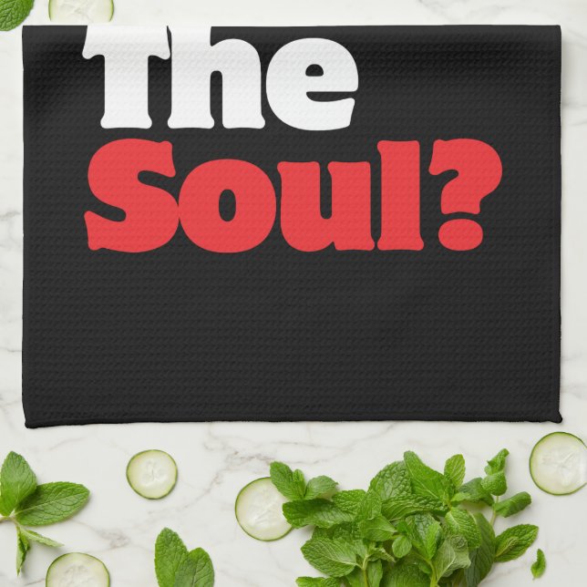 Who Stole The Soul? Tea Towel (Folded)