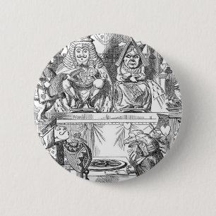 Who Stole the Tarts? 6 Cm Round Badge