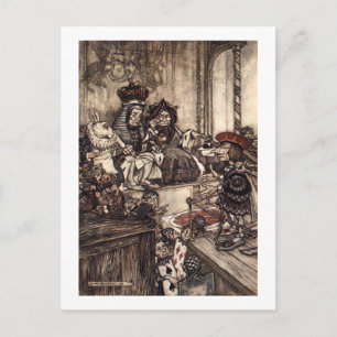 Who stole the Tarts? Postcard