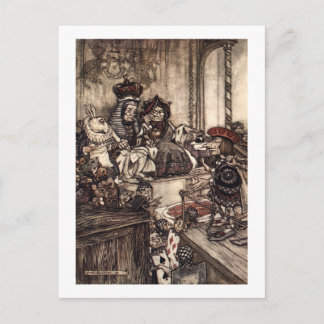 Who stole the Tarts? Postcard