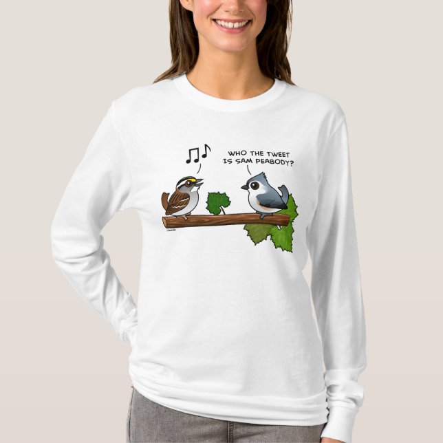 Who the Tweet? T-Shirt (Front)