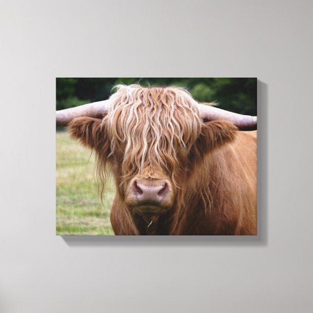 Who Turned the Lights Out Wrapped Canvas Print (Front)