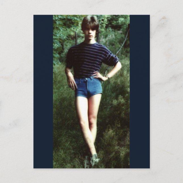 Who Wears Short Shorts? Postcard (Front)