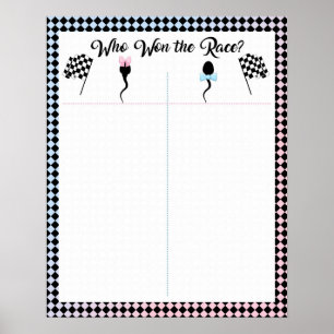 Who Won the Race Sperm Cast Your Vote Poster