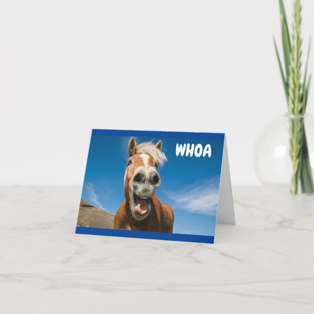 WHOA **25th WEDDING ANNIVERSARY** CONGRATS Card (Front)