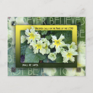 Whoever Calls on the Name Postcard