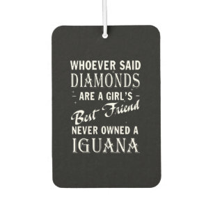 Whoever said diamonds are a girl's car air freshener