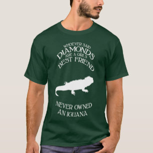 Whoever said diamonds are girls best friends frien T-Shirt