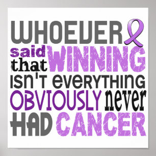 Whoever Said General Cancer Poster