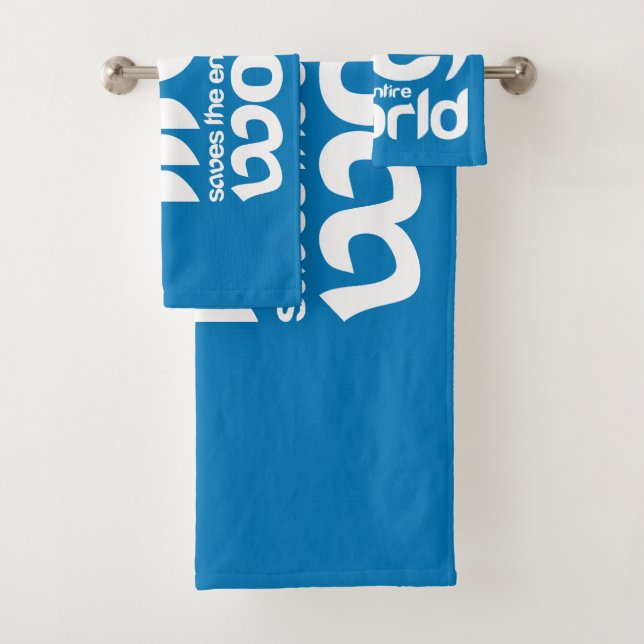 Whoever saves one life bath towel set (Insitu)