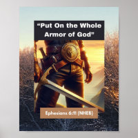 Whole Armour of God - Poster Paper