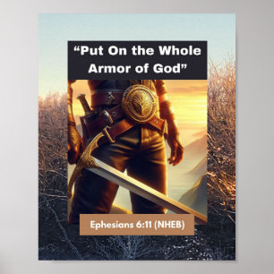 Whole Armour of God -  Poster Paper 