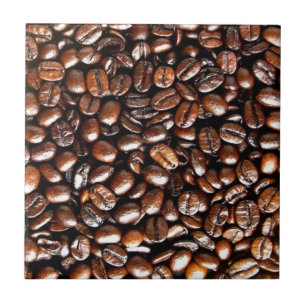Whole Bean Coffee Pattern Tile