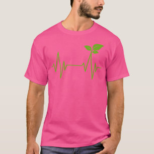 Whole Food Plant Based Vegan HeartBeat Vegetarian  T-Shirt