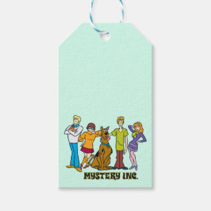 Whole Gang 12 Mystery Inc Gift Tags