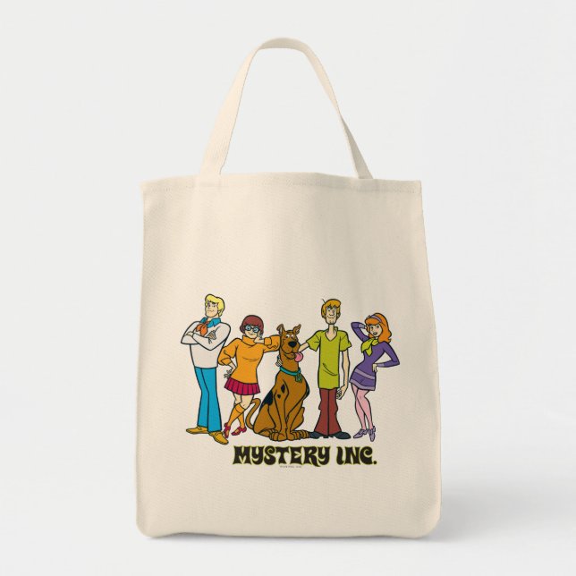 Whole Gang 12 Mystery Inc Tote Bag (Front)