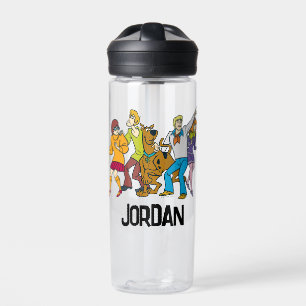 Whole Gang 13 Mystery Inc   Add Your Name Water Bottle