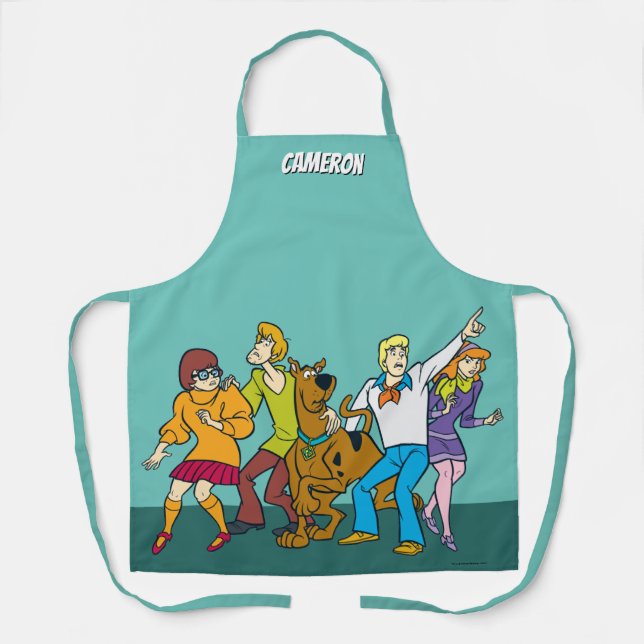 Whole Gang 13 Mystery Inc Apron (Front)