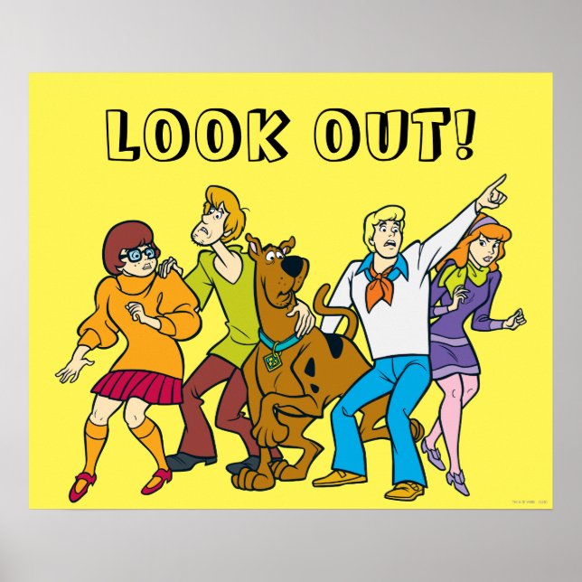 Whole Gang 13 Mystery Inc Poster (Front)