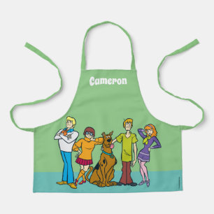 Whole Gang 14 Mystery Inc Apron