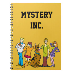 Whole Gang 14 Mystery Inc Notebook