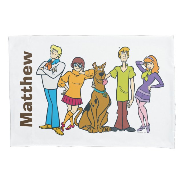 Whole Gang 14 Mystery Inc Pillowcase (Front)