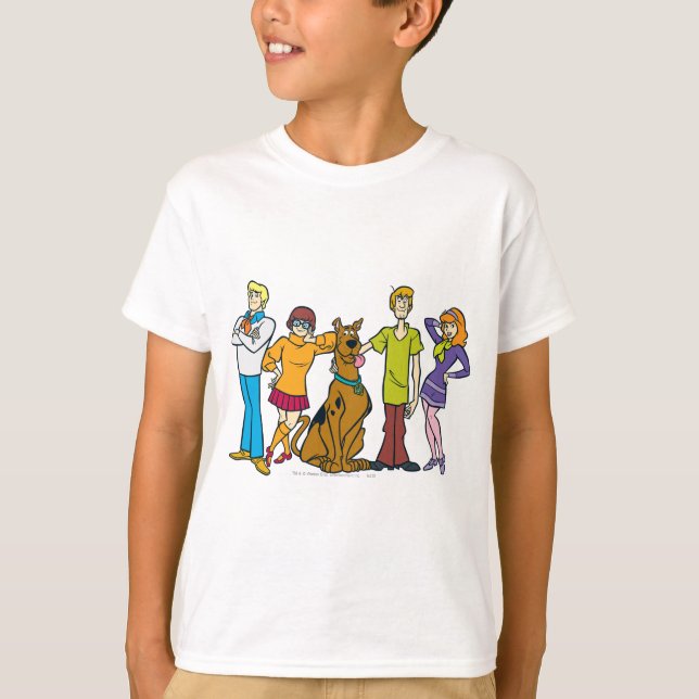 Whole Gang 14 Mystery Inc T-Shirt (Front)