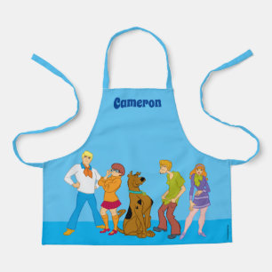 Whole Gang 15 Mystery Inc Apron