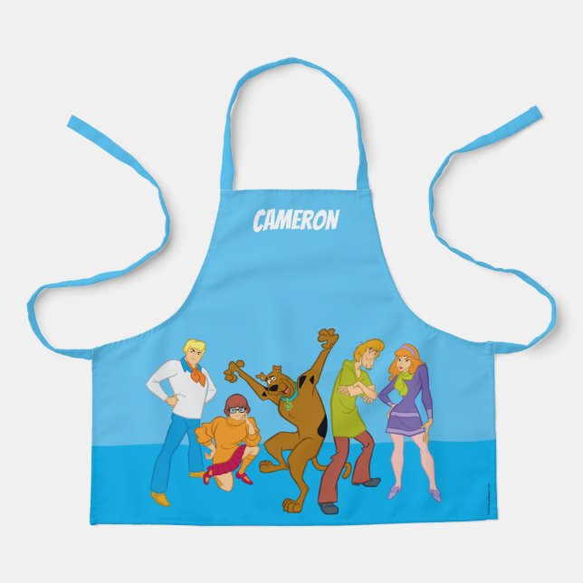 Whole Gang 16 Mystery Inc Apron (Front)