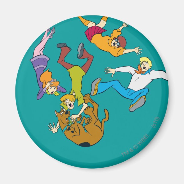 Whole Gang 17 Mystery Inc Magnet (Front)