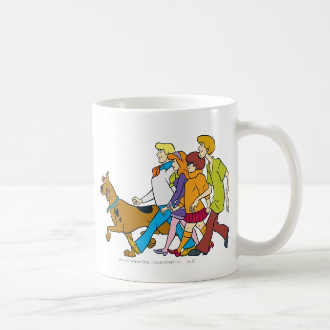 Whole Gang 18 Mystery Inc Coffee Mug (Right)