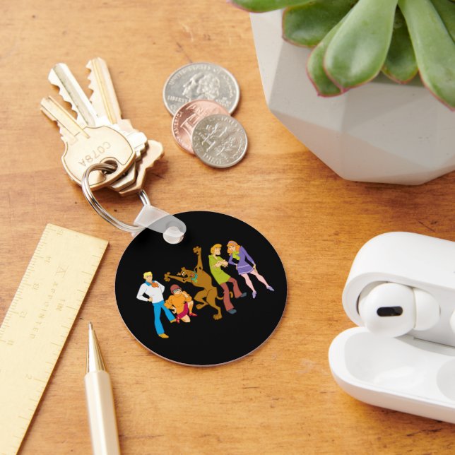 Whole Gang Mystery Inc. Key Ring (Desk)