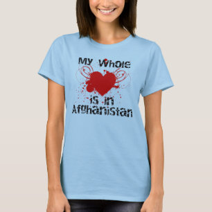 Whole Heart (Afghanistan, Red) T-Shirt
