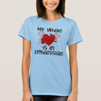 Whole Heart (Afghanistan, Red) T-Shirt