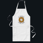 Whole Latke (Lotta) Love Potato Pancakes Hanukkah Long Apron<br><div class="desc">Design features an original marker illustration of a delicious latke potato pancake topped with sour cream. A Jewish deli classic. Ideal for Hanukkah, or for your favourite foodie! This latkes foodie design is also available on other products. Don't see what you're looking for? Need help with customisation? Contact Rebecca to...</div>