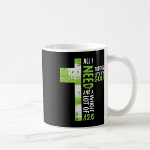 Whole Lot Of Jesus Golf Golfing Sport Lover Christ Coffee Mug