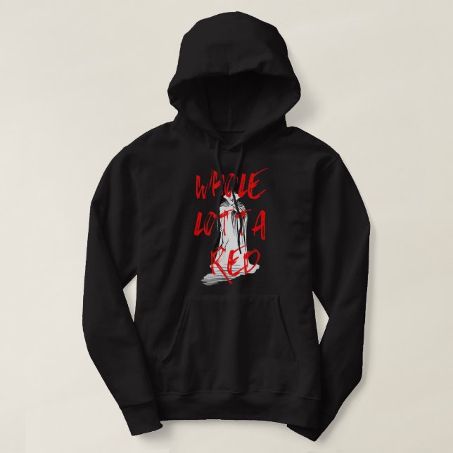 Whole Lotta Red Hip Hop Rap Trap Music Halloween V Hoodie (Design Front)