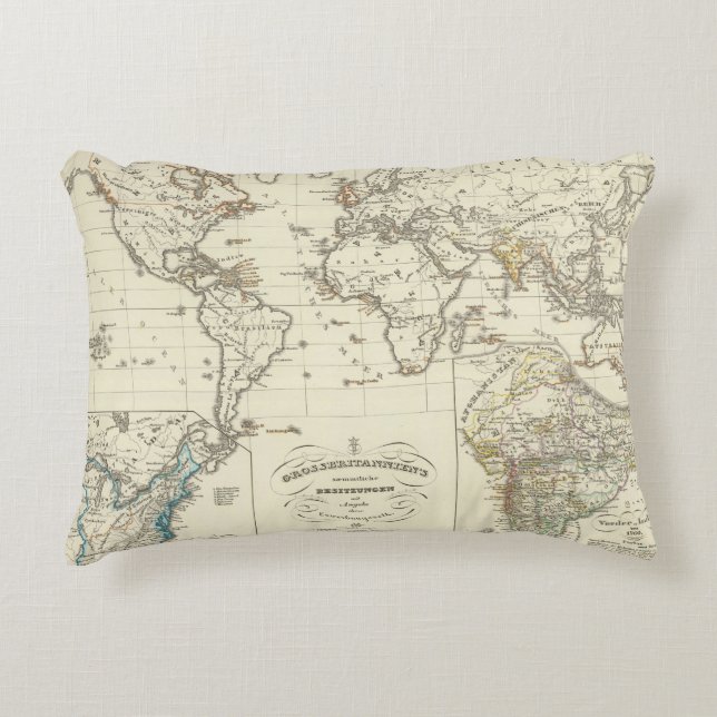 Whole of the UK Decorative Cushion (Front)