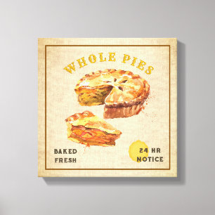 Whole Pie Sign Apple