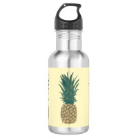 Whole Ripe Pineapple Water Bottles