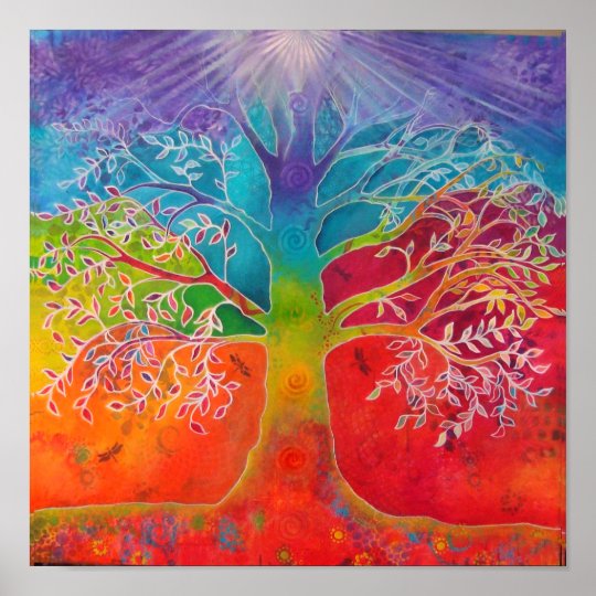 WHOLE TREE OF LIFE POSTER | Zazzle.co.uk