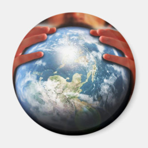 Whole World in His Hands Magnet