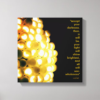 wholeness canvas print