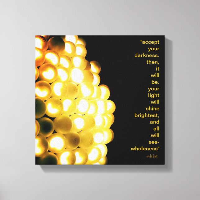 wholeness canvas print (Front)