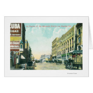 Wholesale District Scene on Los Angeles Street