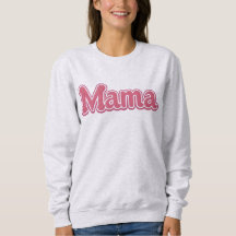Wholesome MAMA Pink Sweatshirt, Mum Life Jumper,
