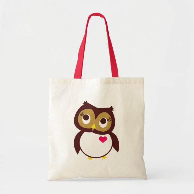 Whoo Loves You Tote Bag (Front)
