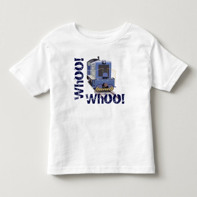 Whoo!  Toddler Train Shirt (Front)