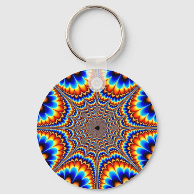 Whooboy - Fractal Key Ring (Front)