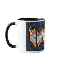 Whooooooo loves coffee?  Two-Tone coffee mug